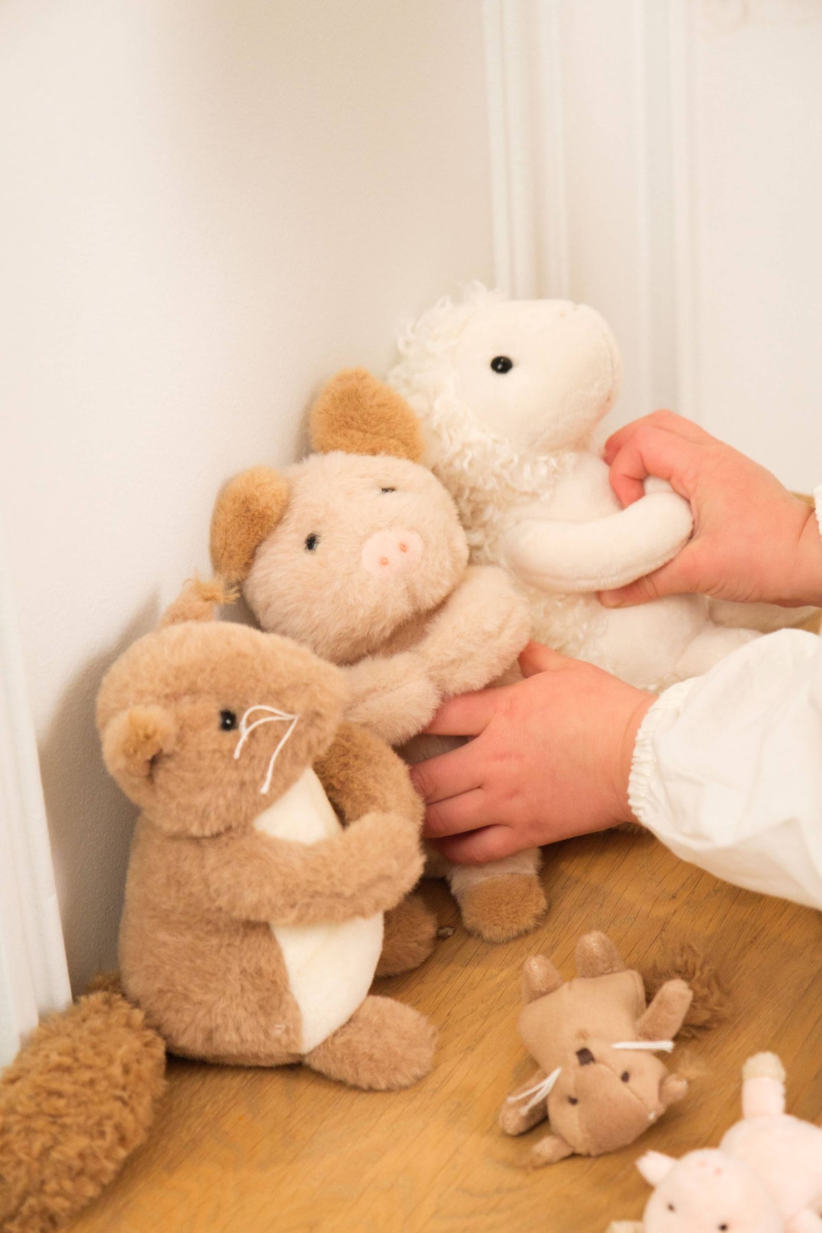 Plush Pig with Baby