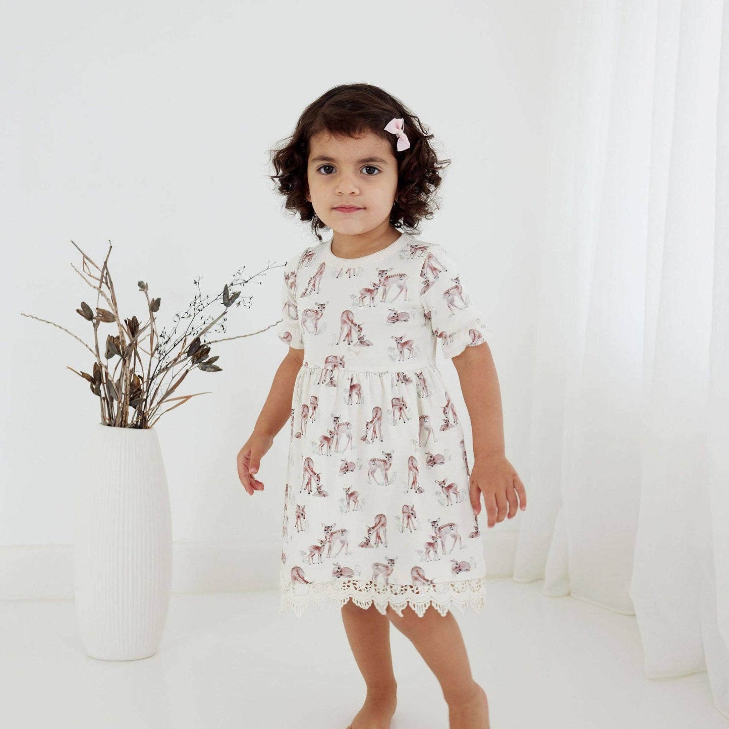 Fawn Ruffle Dress