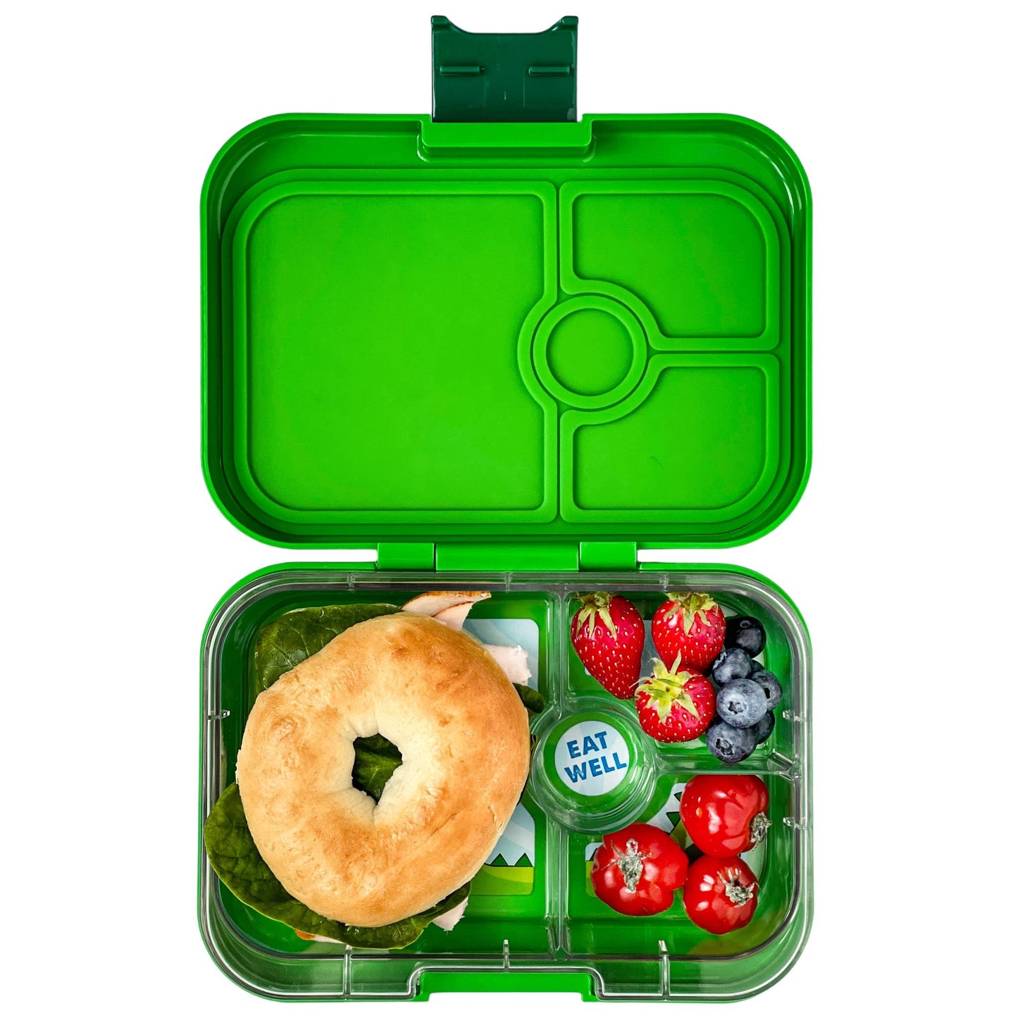 Leakproof Sandwich Friendly Bento Box - Jurassic Green (Dino