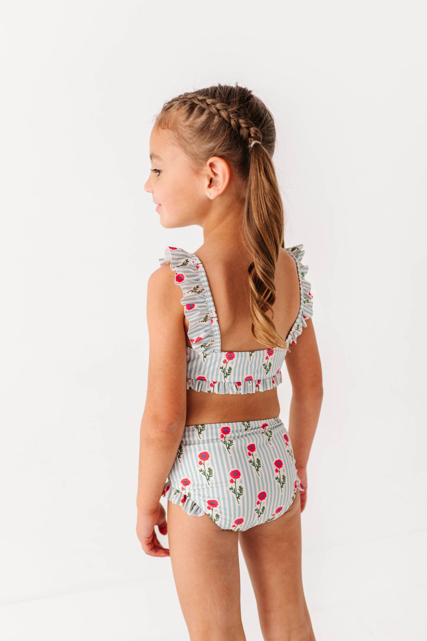 Two Piece Isla Swimsuit - Seaside Blooms 