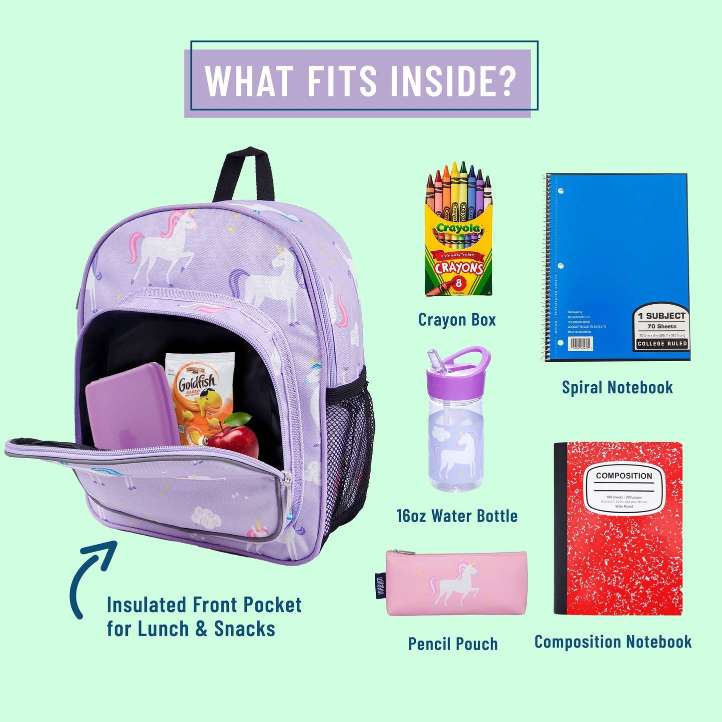 Magical unicorn Backpack - 12 Inch