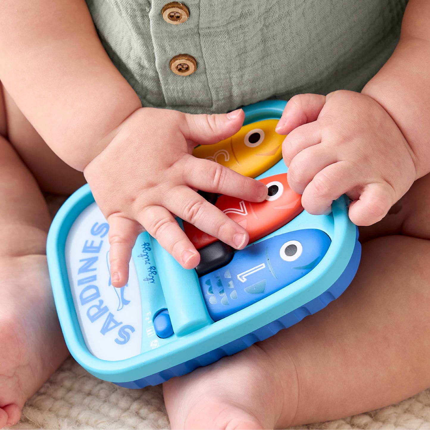 *NEW* Bitzy Tunes™ Light-up Interactive Piano Toy - Sardines