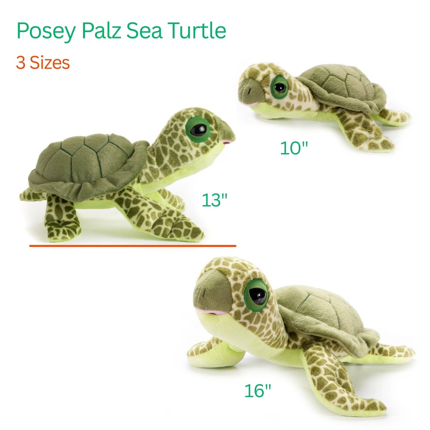Bendy Sea Turtle Plush