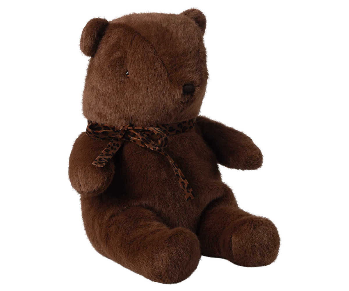 Teddy Bear Plush- Dark Chocolate