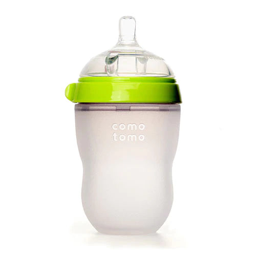 Comotomo Baby Bottle, Single Pack - 8oz - Green