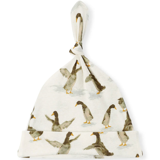 ORGANIC KNOTTED HAT DUCK