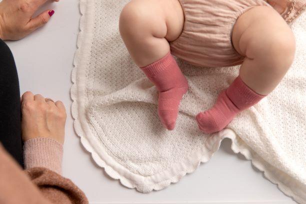 Cami- Non-Slip Socks- Pink, Dusty Pink, Lavender