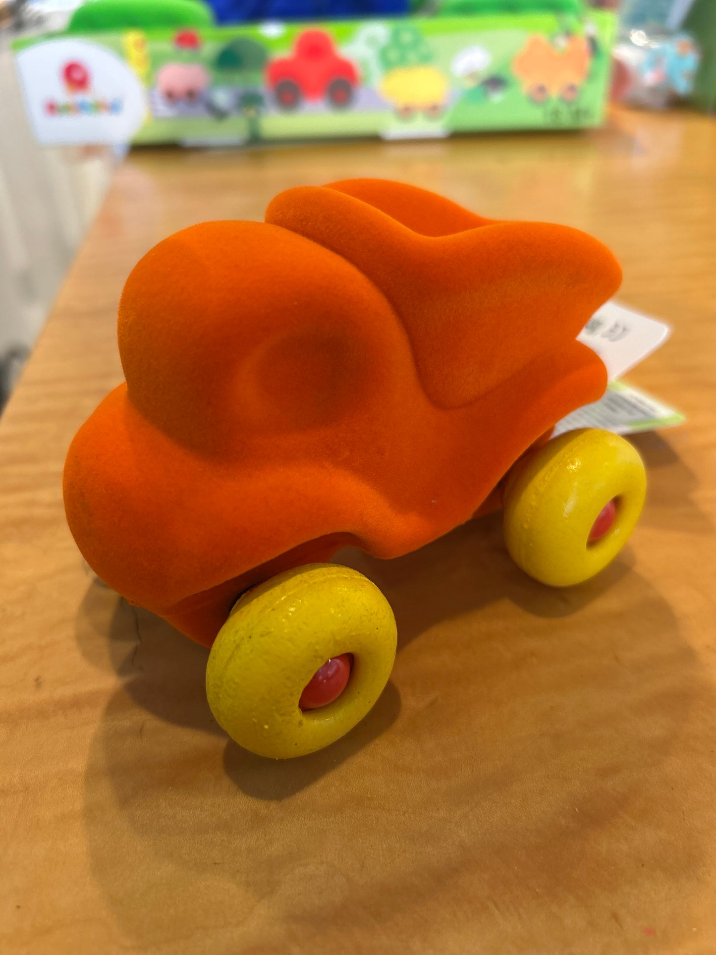 Natural Soft Rubber Little Vehicles