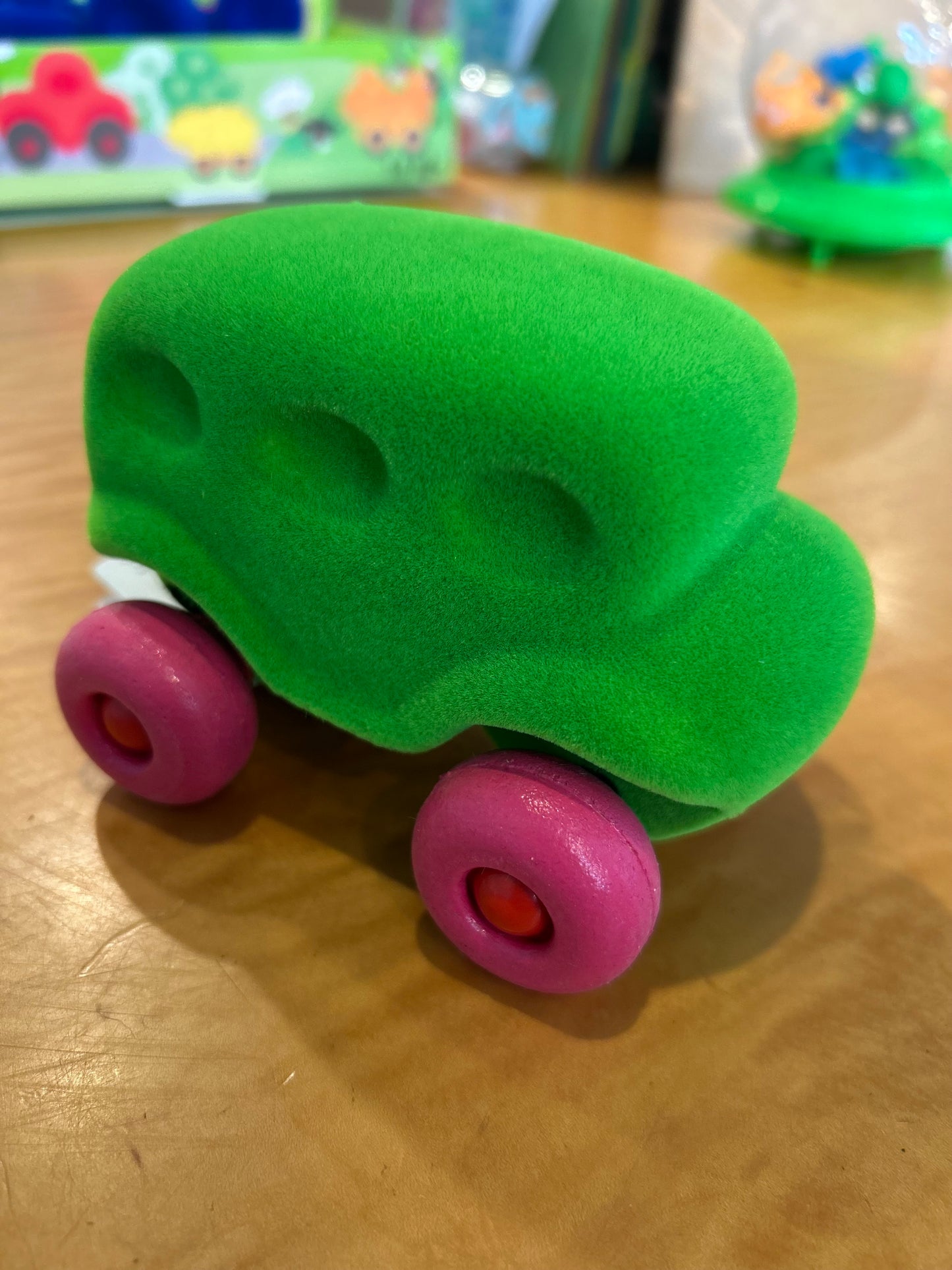Natural Soft Rubber Little Vehicles