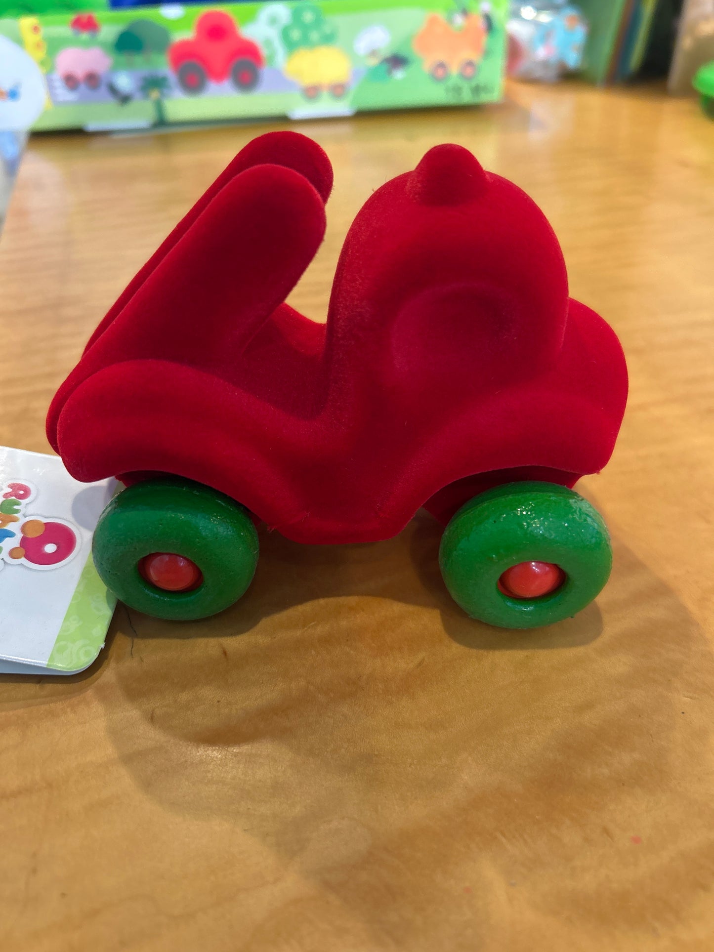 Natural Soft Rubber Little Vehicles