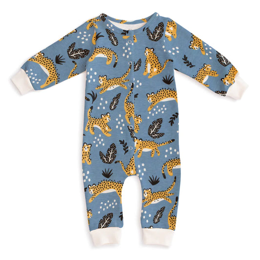 French Terry Jumpsuit | Wildcats Lake Blue