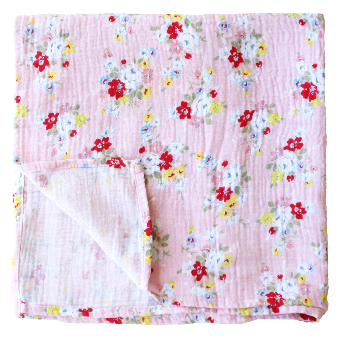 Muslin Swaddle Rose Garden