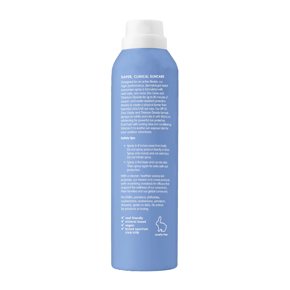 ThinkSport Mineral Sunscreen Spray SPF 50 | Sport