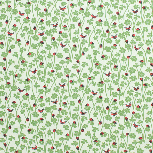 Alna Baby Dress - Clover & Ladybugs Green