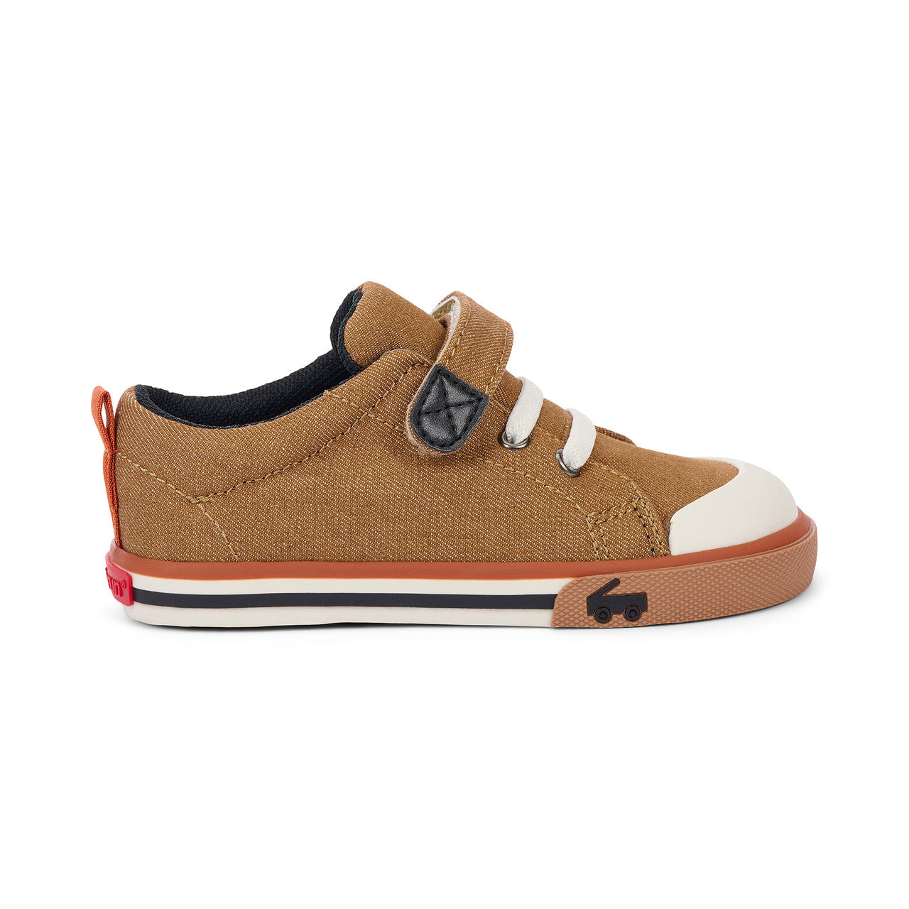 See Kai Run Sneaker | Stevie II | Brown Denim