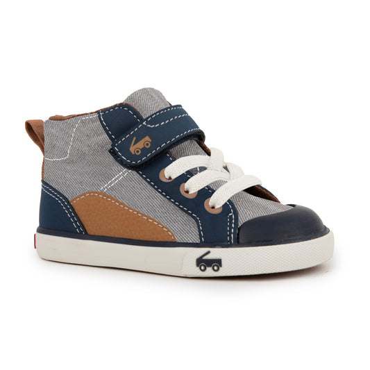 See Kai Run- Dayton - Gray Denim