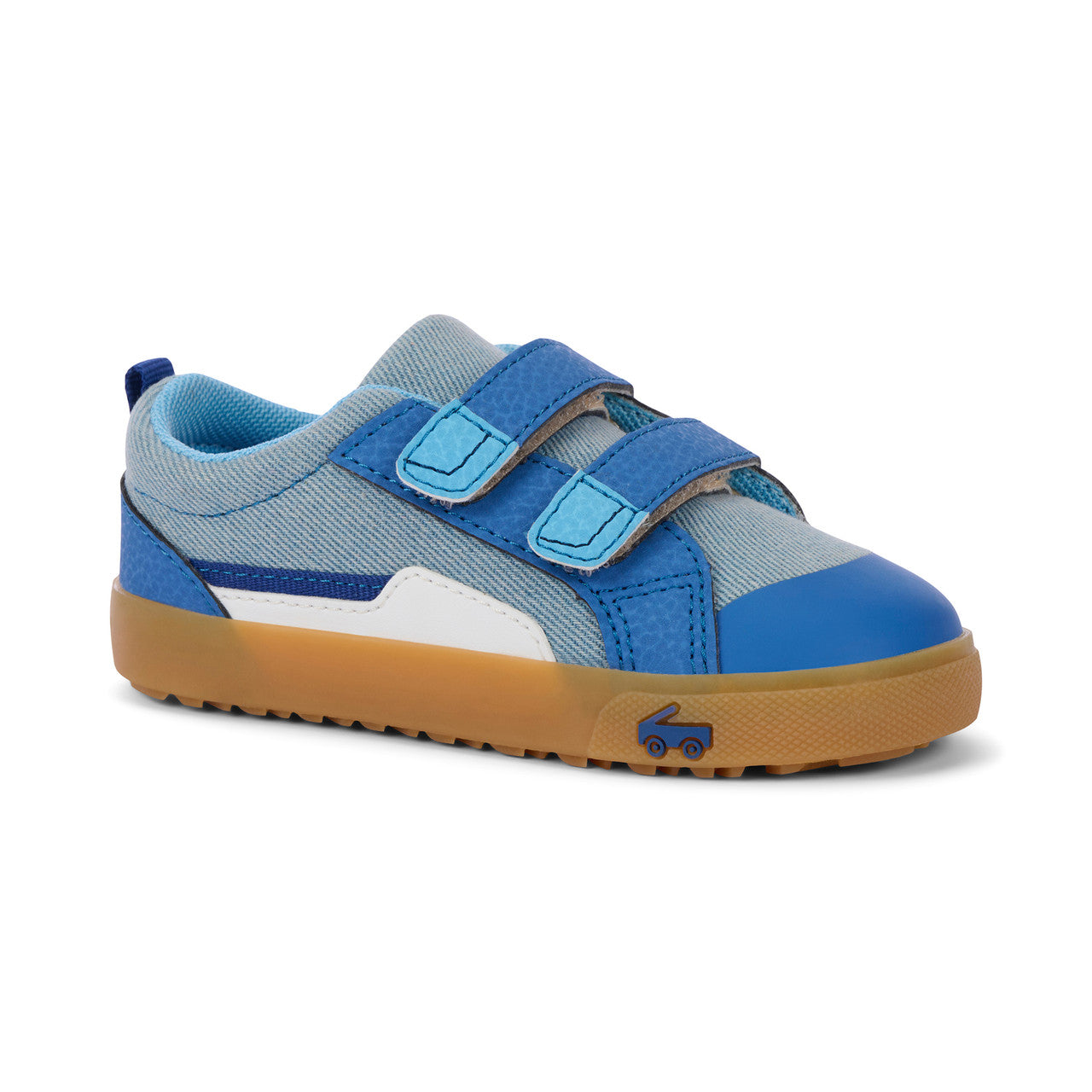 Riley Sneaker | Washed Denim