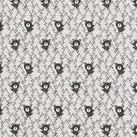 French Terry Jumpsuit | Bears Black