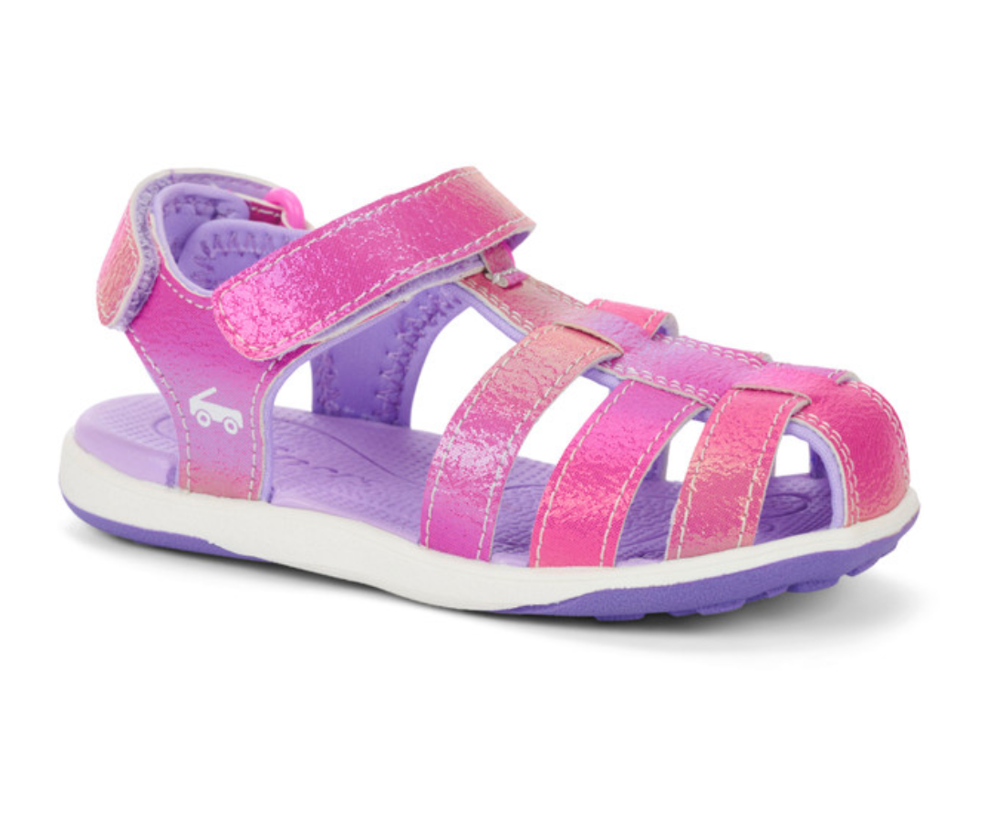 See Kai Run Paley II Sandal | Hot Pink/Purple