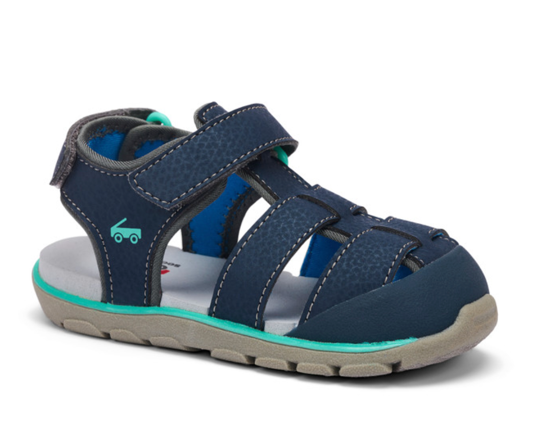 See Kai Run Wilder Sandal | Navy