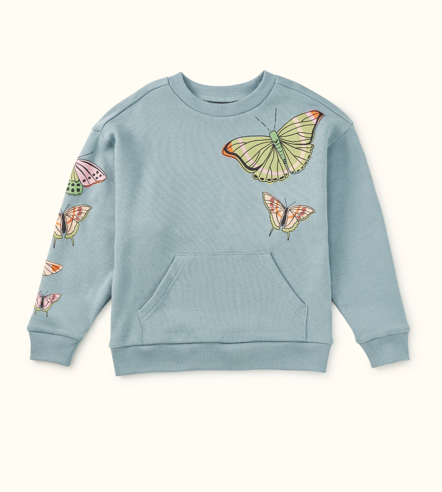 Tea - Butterfly Kanga Popover - TOURMALINE