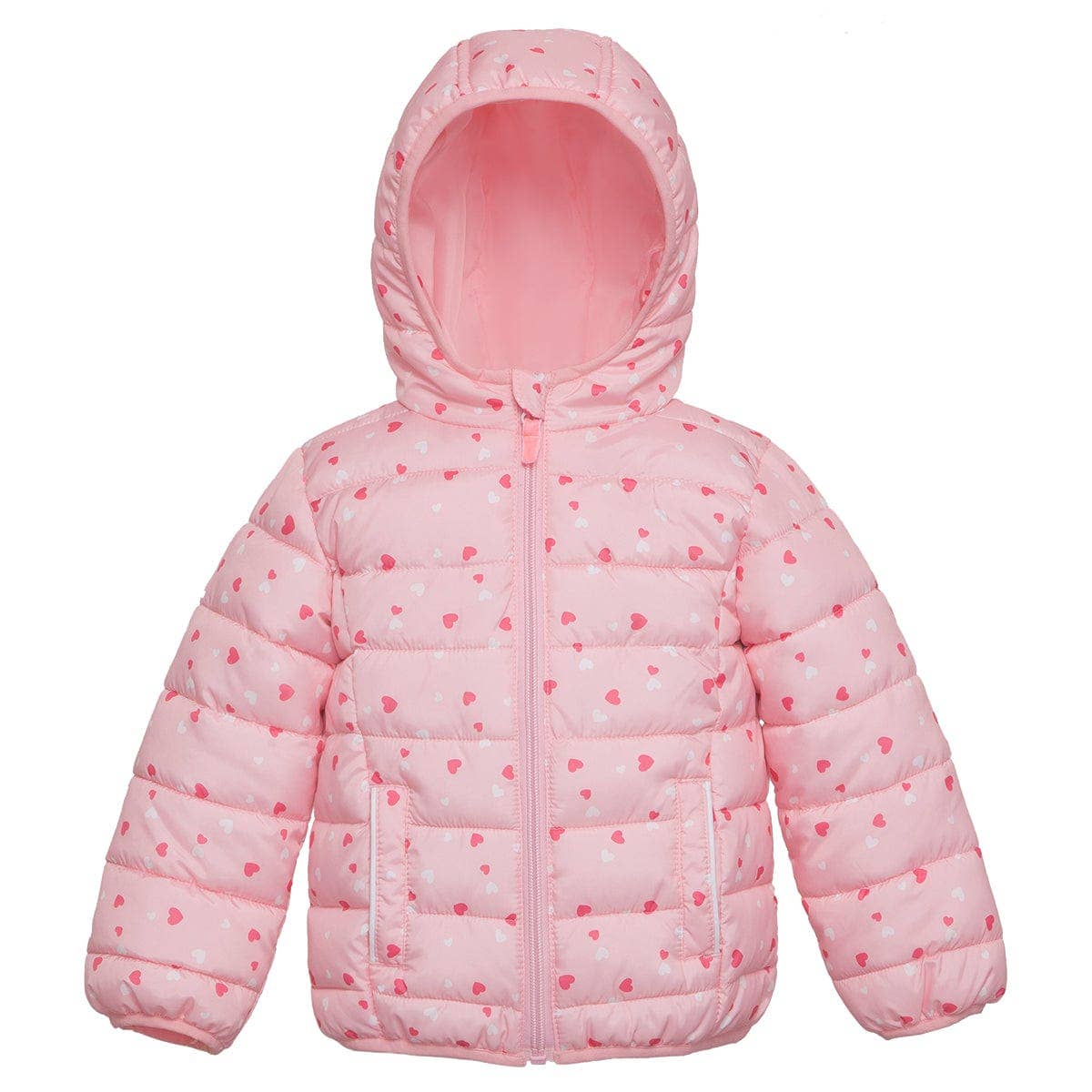 Toddler Girls' Lightweight Puffer Jacket Baby Winter Coat