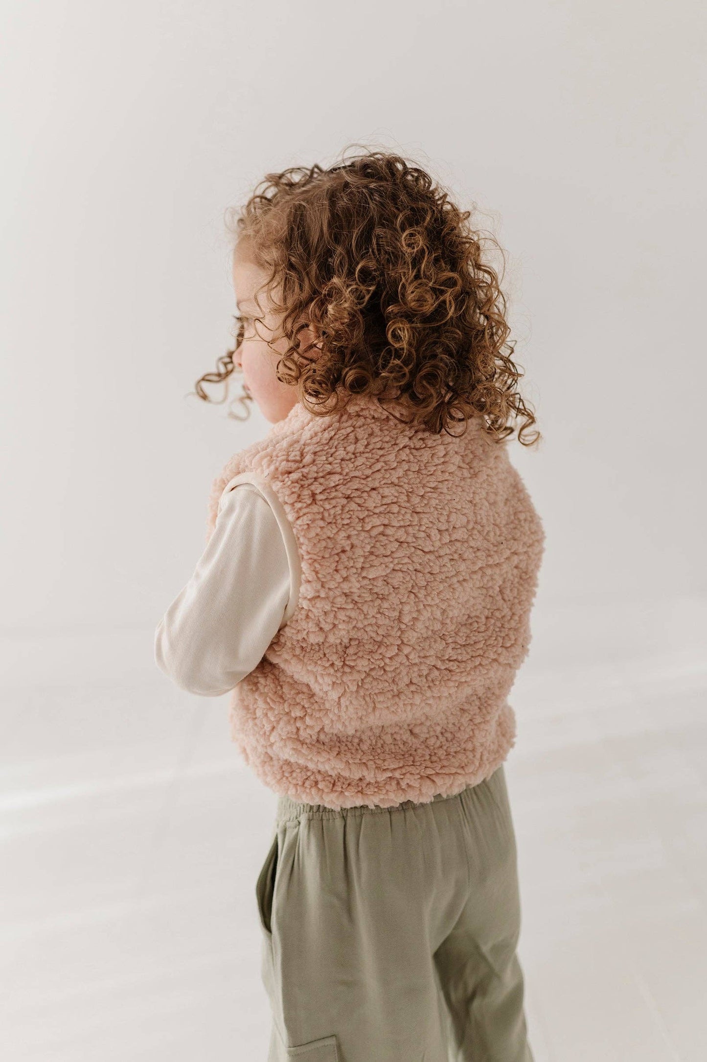Babysprouts Sherpa Zipper Vest