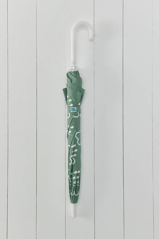 Little Kids Colour-Revealing Umbrella in Khaki Green