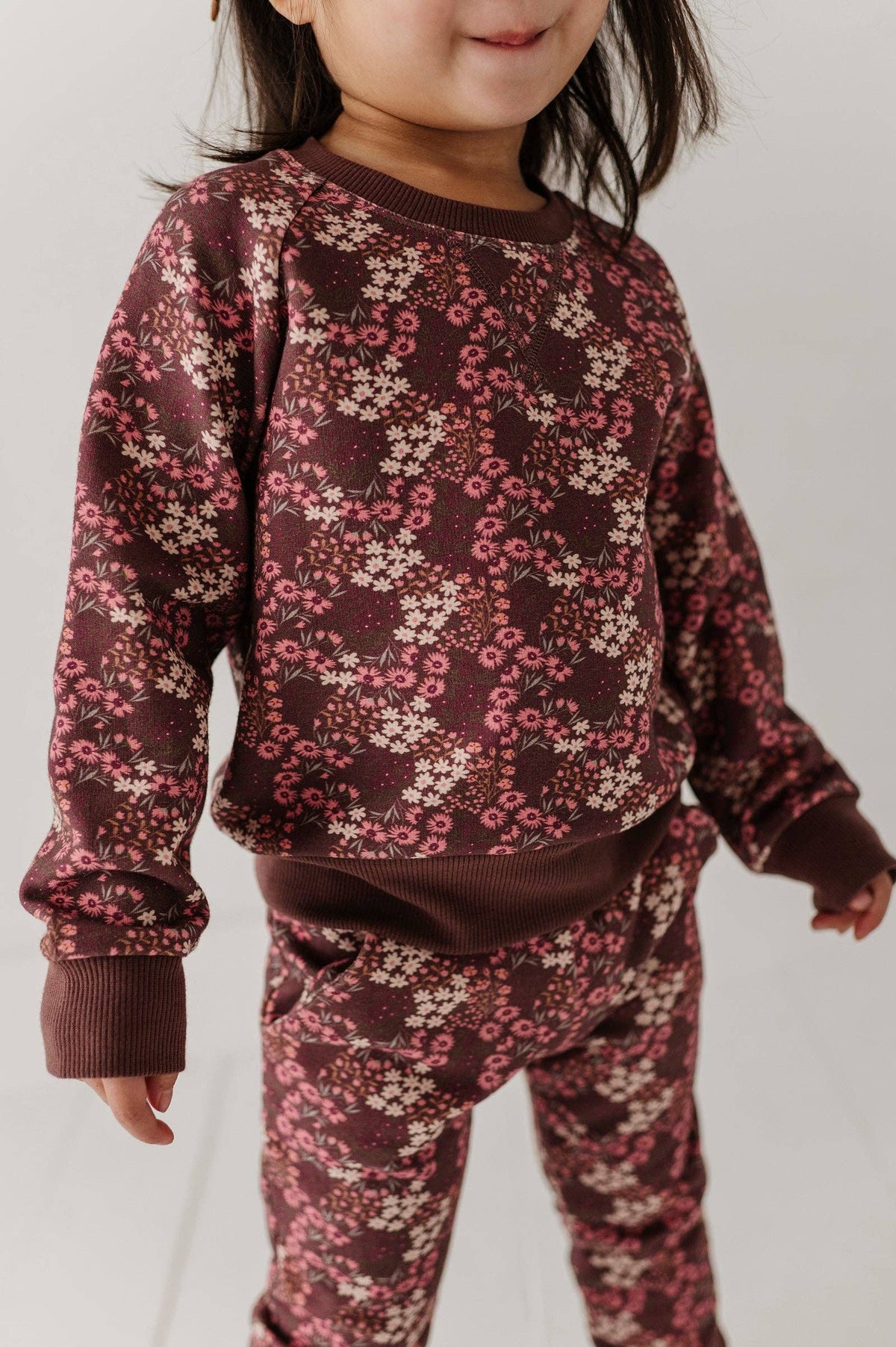 Babysprouts Girl's Fleece Sweatshirt
