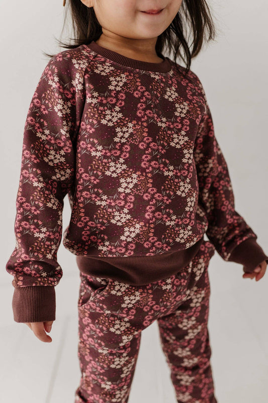 Babysprouts Girl's Fleece Sweatshirt