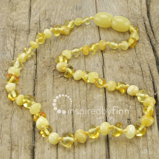 Polished Baltic Amber Necklace – Sunshine | 12 – 20”
