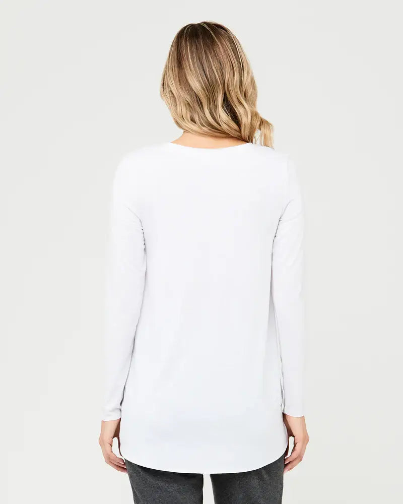 Raw Edge Nursing Top