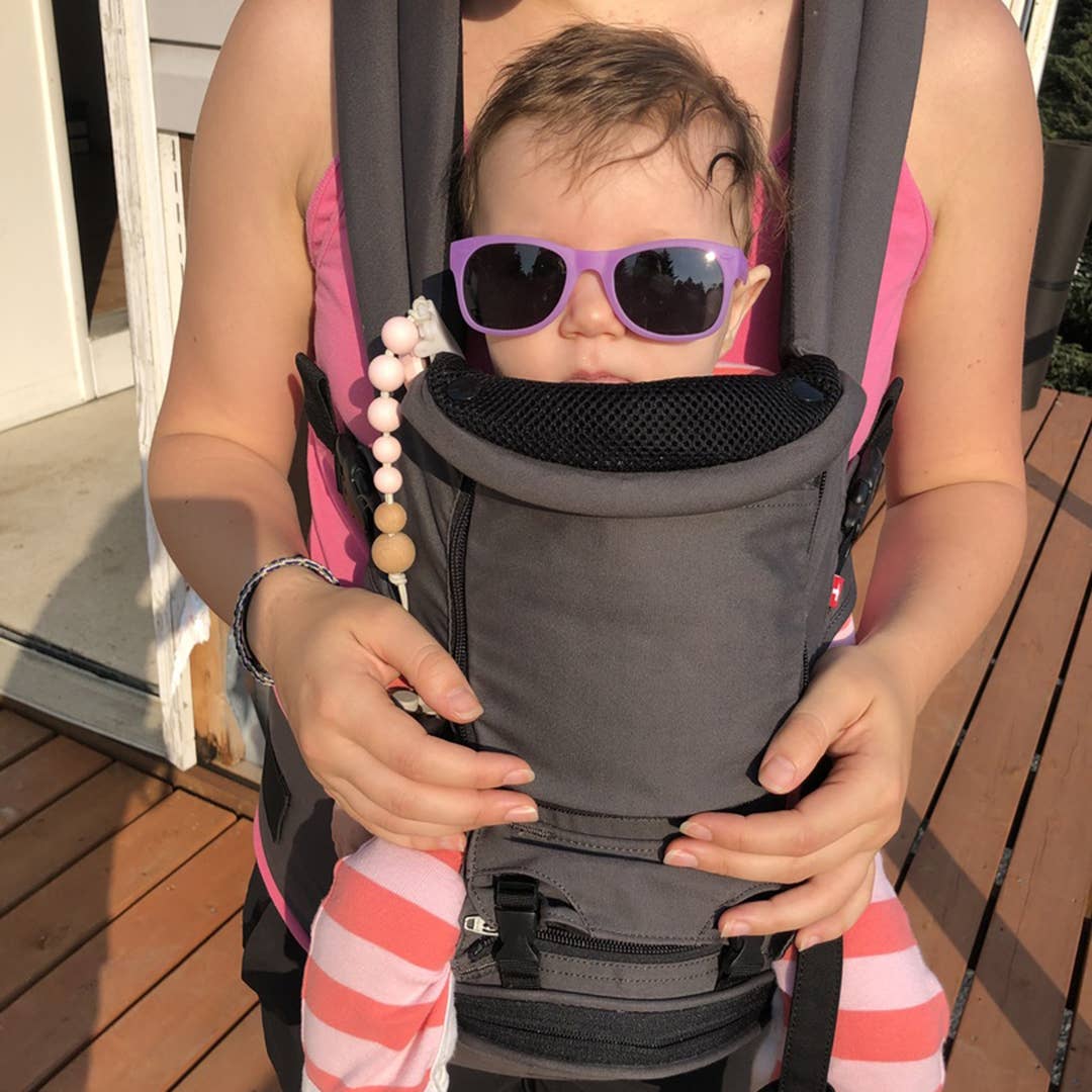 Lavender Glitter Sunglasses
