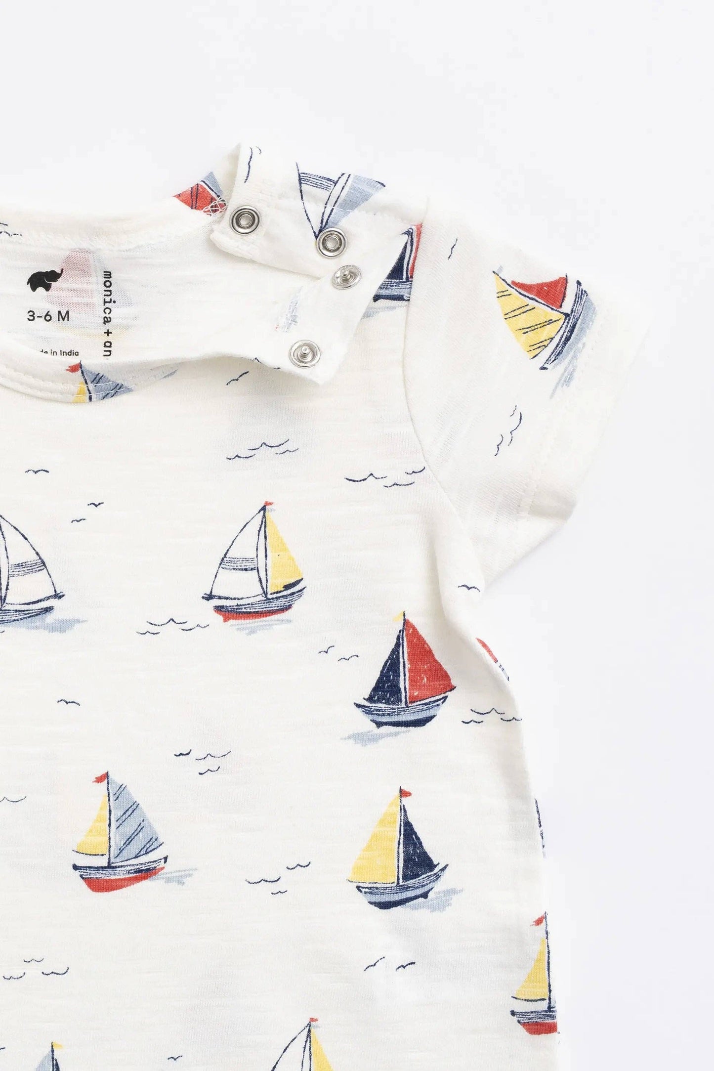 Baby Slub Shorty Romper_Little Skippers