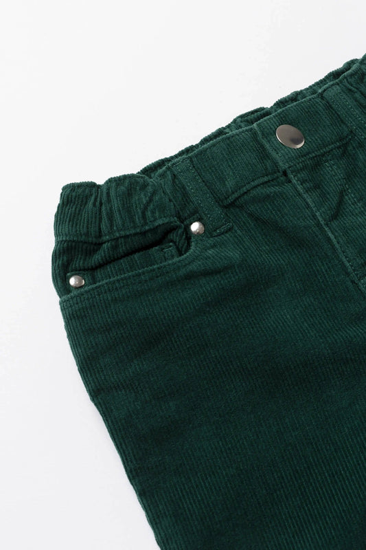 Corduroy Pants_Dark Green