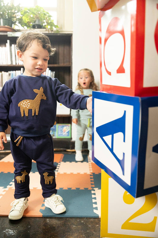 Recycled Cotton Fawn Jogger