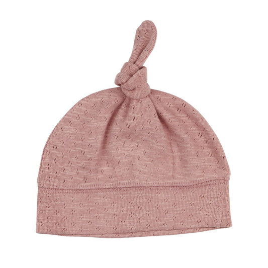 Taffy | Pointelle Organic Knotted Hat