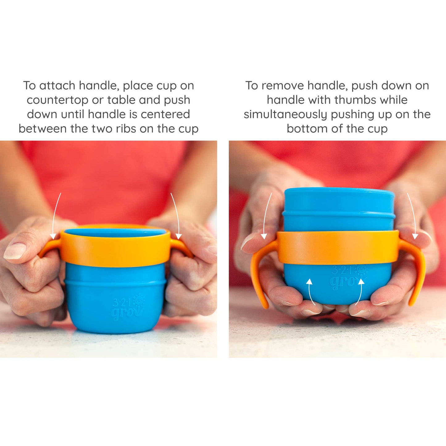 321 Grow Easy Learn Silicone Drink & Snack Set
