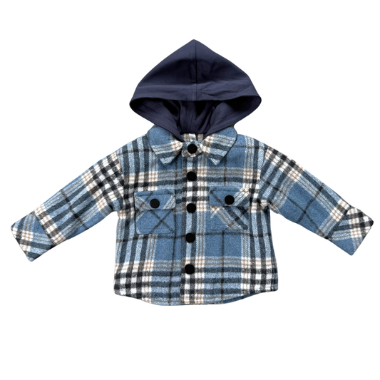 Hooded Shacket Baby/Kids Clothing Fall 2025