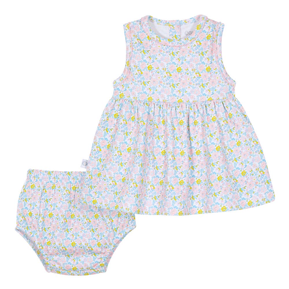 Liberty Pima Baby Dress w/Bloomer