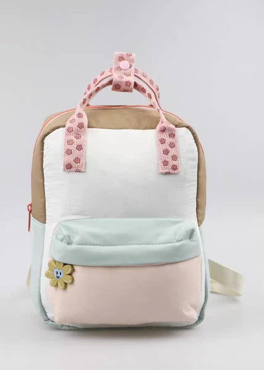 Children's Flowers Backpack Cute Lightweight Shoulder Bag