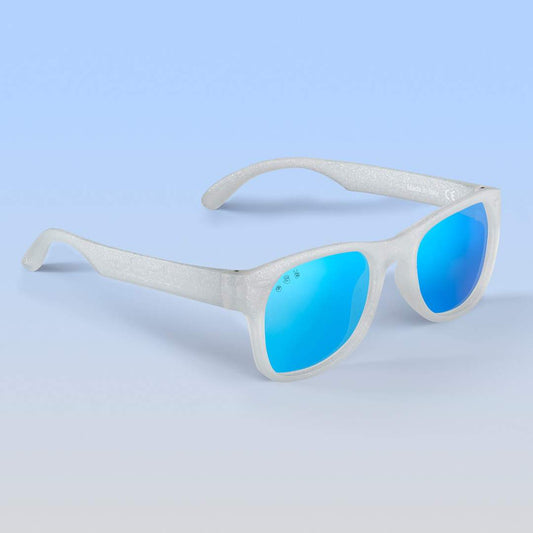 Silver Glitter Sunglasses