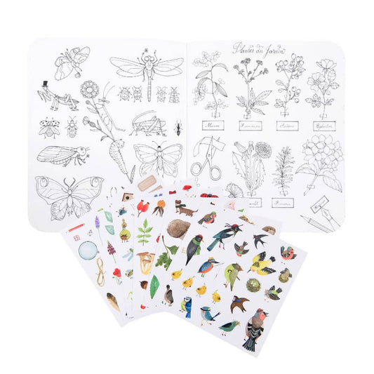 Coloring Books & Stickers Botanist Garden Theme (Pack of 6)