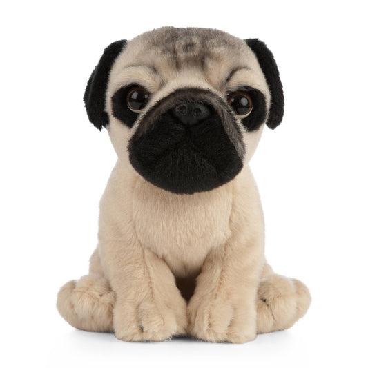 Living Nature Pug Puppy Plush