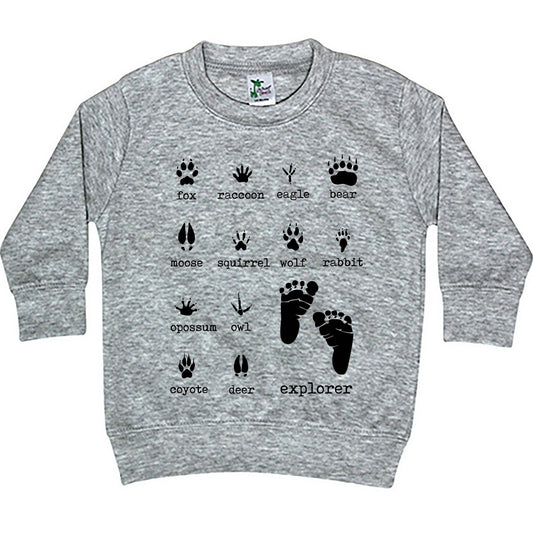 Woodland Explorer Animal Prints Unisex Outdoor Kid Clothing