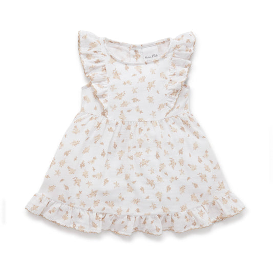 Sable Floral Muslin Dress