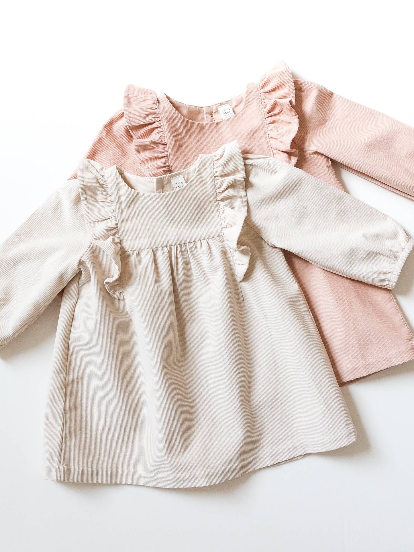Organic Baby & Kids Aubrey Corduroy Dress - Cream