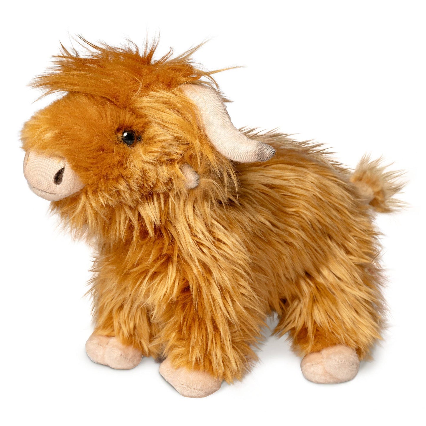 Living Nature Standing Highland Cow Stuffed Animal Toy