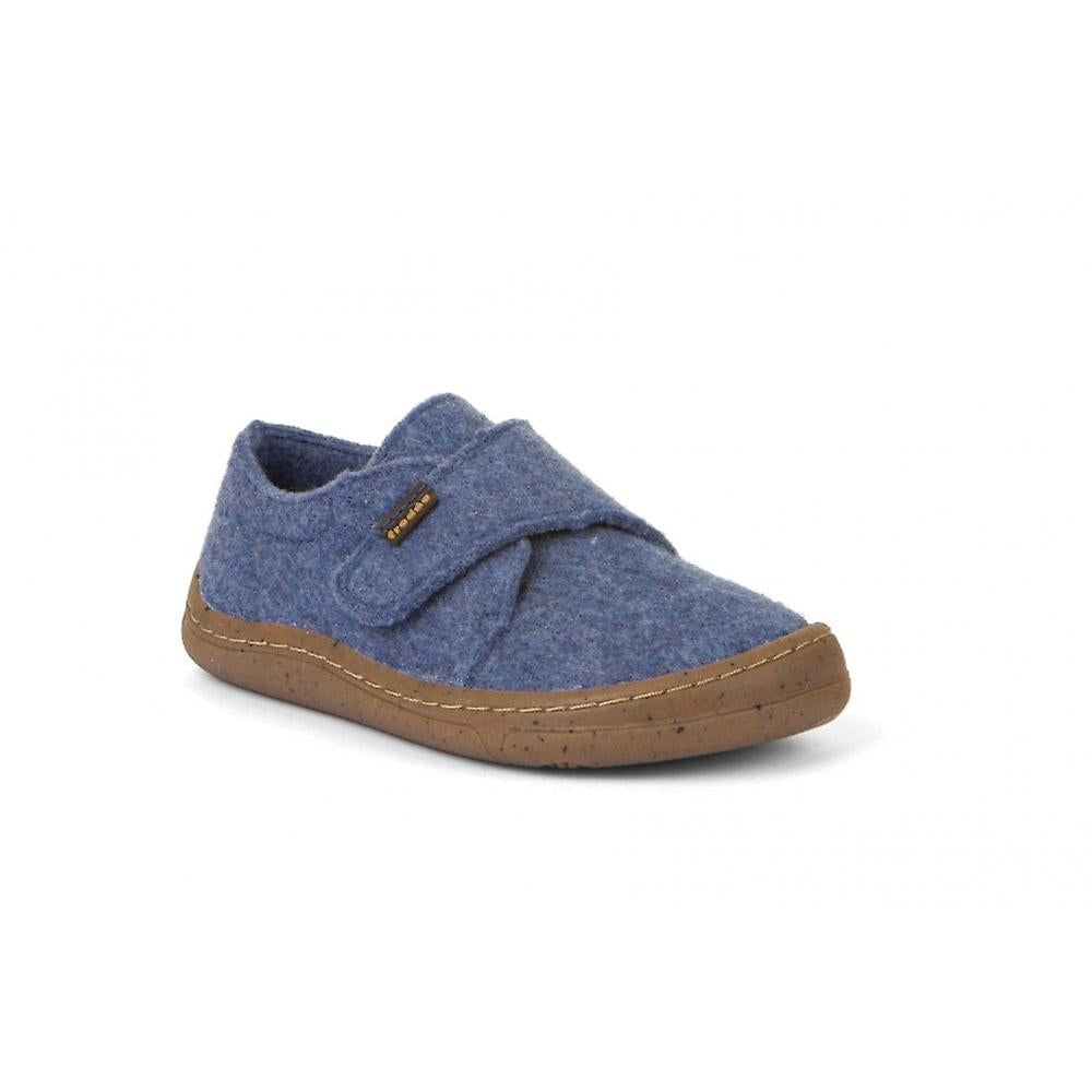 Froddo Barefoot Wooly Slippers | Dark Blue