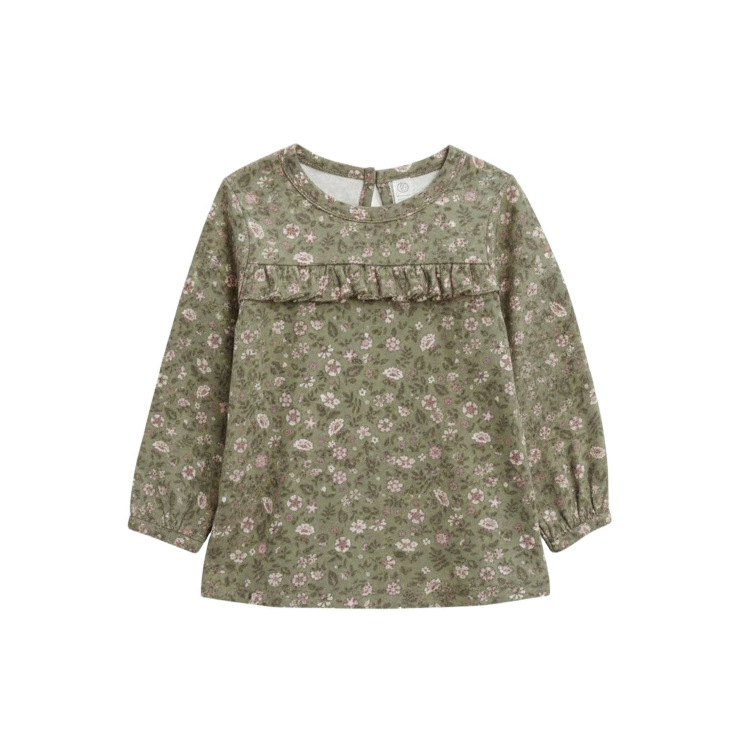 Sorren Ruffle Long Sleeve Top - Kelsey Floral